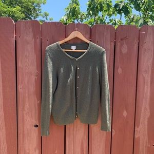 Vintage Green Cardigan